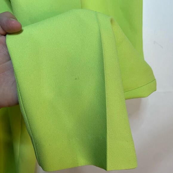 Lew Magram Neon Lime Green Top & Bottom Set Size 14 - Picture 5 of 16